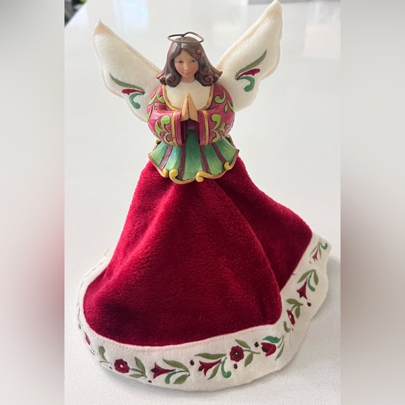 Vintage 2008 Jim Shore Angel Tree Topper Collector's Edition‎ 4011018 RARE - Picture 1 of 7